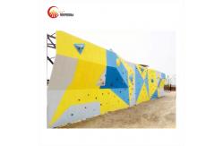 China Organic Resin Climbing Wall Playground Equipment Complex Board Customized supplier