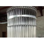 Food Processing Stainless Steel Wire Flat Chain Link Mesh Conveyor Belt