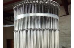 China Food Processing Stainless Steel Wire Flat Chain Link Mesh Conveyor Belt supplier