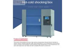 China R404A / R23 Thermal Shock Test Chamber, -40C~150C Two Zone, 10s Conversion Time supplier