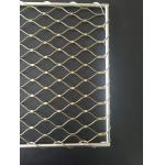 SS 304 / 316 Golden Stair Rail Safety Mesh Perfect Anti - Rust Property for sale