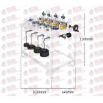 Quadruplet Electric Shear Test Machine Stepless Speed Regulation