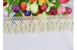 China Decorative Crochet Lace Ribbon Cotton Lace Trim For Embellishment supplier