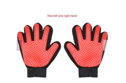 China 60g Cat Hair Remover Mitt Enhance Pet Grooming Glove With Tips supplier