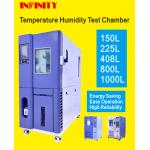 Refrigeration Compressor Programmable Constant Temperature Humidity Test Chamber With Window Lighting Device