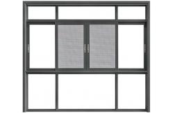 China Thermal Break Aluminium Sliding Window Profile Customized 6063 T5 Aluminium Alloy Frame supplier