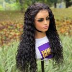 5 By 5 Water Wave HD Lace Closure Wigs 250g-350g weight for sale