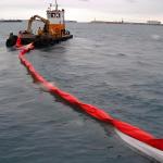 Protect Waterways with Floating Silt Curtain during Pond/Lake Management and Emergency Spill Response for sale