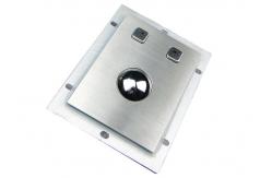 China Rugged Panel Mounting Mouse Trackball Diameter 38mm For Industrial Machine supplier