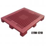 SGS Custom Plastic Pallet Virgin Anti Impact HDPE Pallets Red