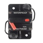 Push to Reset Switch 50A Automotive Circuit Breakers Hi Amp 50 Amp 48V DC for sale