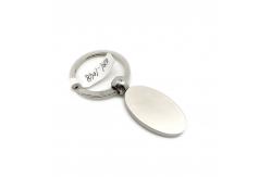China MOQ 500 Custom Keychains with Keychain Holder for Business Promotion supplier