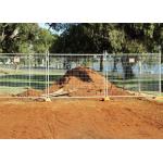 Portable Moveable Temporary Mesh Fencing For Construction Safety
