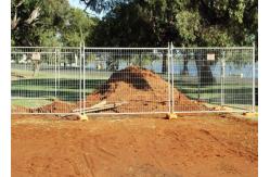 China Portable Moveable Temporary Mesh Fencing For Construction Safety supplier