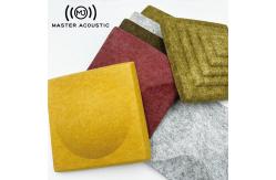 China Fireproof Sound Acoustic Panels Eco Friendly 3D Acoustic Panel Anti Static supplier
