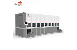 China PLC Control Automated Ultrasonic Cleaner LED Display With Robotic Arm supplier