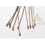 Firm Structure Negative Temperature Coefficient Thermistor , Radial Glass NTC Thermistor