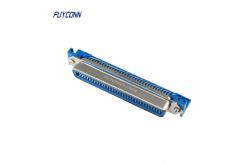 China 64 Pin DIP Centronics Female Connector PCB Right Angle  With Board Lock supplier