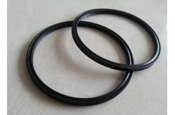 China Professional Sealing Custom Silicone Rings , Round Platinum Cured Silicone Gaskets supplier