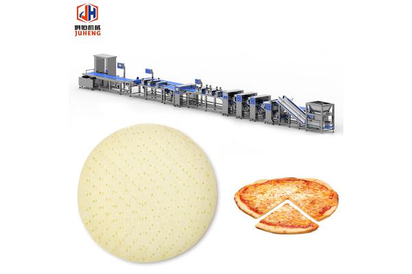 600KG/H Customized Pizza Base Production Line Pizza Base Making Machine