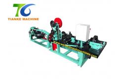 China 2.2mm Galvanized Single Twist Barbed Wire Making Machine 355r/min supplier