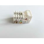 Unshielded 90 Degree Rj45 Keystone Jack CAT5E UTP Jack Outlet 8P8C Commscope Standard