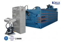 China Aluminum 2mm 74KW Horizontal Baling Machine supplier