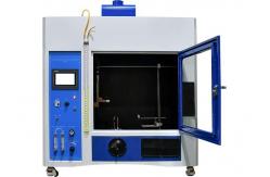 China UL94 Horizontal And Vertical Burning Test Apparatus 50W 500W Double Power Switching supplier