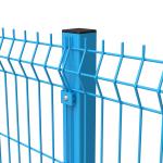 Steel 3D V Mesh Security Fencing 4mm 60mm Post 50mm X 200mm for sale