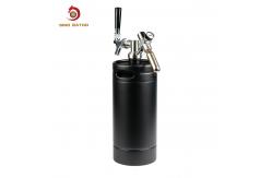China 3.8liter Sus304 Pressurized Mini Keg Custom Packing Logo Beer Dispenser supplier