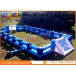 Customized PVC tarpaulin Inflatable Soccer Court for Backyard / Street for sale