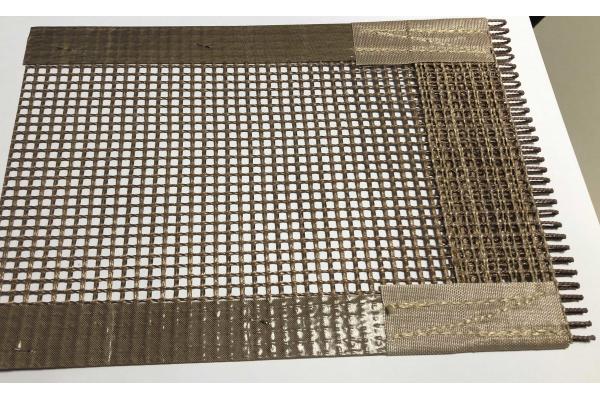 Texitile Fabric 1mm PTFE Ptfe Mesh Conveyor Belt High Temperature Resistance