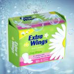 High Absorb Cotton Night Use Sanitary Napkin 280mm Period Pads With Wings for sale