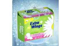 China High Absorb Cotton Night Use Sanitary Napkin 280mm Period Pads With Wings supplier