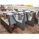 200 Tonnes Marine Double Cross Mooring Components Bollard