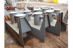 China 200 Tonnes Marine Double Cross Mooring Components Bollard supplier