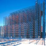 20m Rack Supported Buildings Q235 Clad Rack High Bay Warehouse for sale