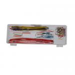 Solid Solderless Breadboard Kit  14 different lengths 140Pcs Jumper Cable Kits With Box for sale