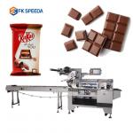 Horizontal Pack Candy and Chocolate Bar Flow Packaging Machine FK-Z602 with Date Printer for sale