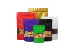 China Mylar Plastic Matte Stand Up Pouch k Smell Proof For Cookies supplier