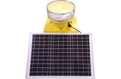 China Monocrystalline Silicon Solar Aviation Obstruction Light for 10%-95%RH Humidity Environments supplier