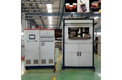 China Fully Automatic plastic glass making machine supplier