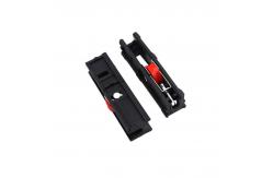 China Plastic Housing Sliding Window Double Wheel , Sliding Door Roller Wheels supplier