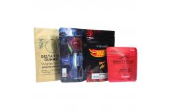 China Free Sample Premium Food Stand Up Pouch With Window , Zipper Resealable Bag supplier