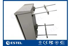 China Hot Dip Galvanized Steel IP55 Outdoor Telecom Enclosure Weatherproof Electronics Box supplier