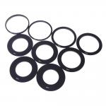 VMQ Rubber Diaphragm Seals Polysiloxane Silicone Rubber Gaskets Chemicals Resistance for sale