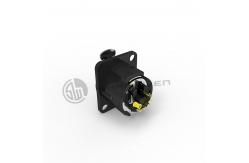 China XLR  Audio Power Female Socket Connector 4 Pin Microphone IP40 supplier