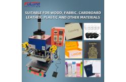 China Manual Mini Hot Foil Stamping Machine , Pneumatic Heat Transfer Foil Printing Machine supplier