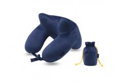 China Soft Inflatable Neck Pillow , Inflatable Travel Neck Support CGS Certification supplier