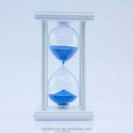 Traditional Wooden Hourglass Sand Clock 30 Minutes Size Customized for sale